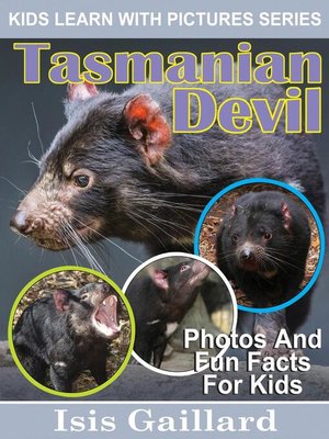 cover image of Tasmanian Devil Photos and Fun Facts for Kids